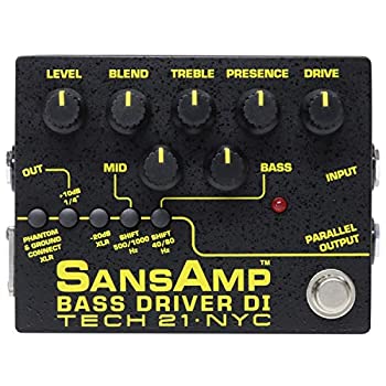 【中古-非常に良い】Tech21 SANSAMP サンズアンプ ベース用 エフェクター DI BOX BASS DRIVER DI V2【国内正規品】 58,054円