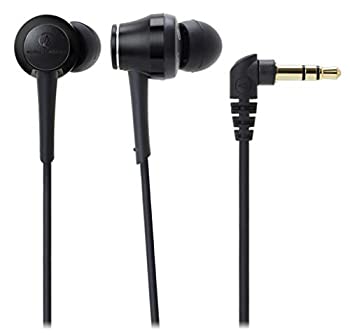 【中古-非常に良い】 audio technica オーディオテクニカ イヤホン カナル型 ハイレゾ対応 ブラック ATH-CKR70 BK