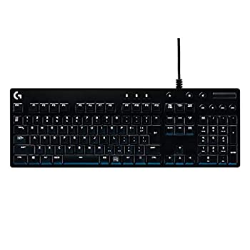 【中古-非常に良い】 Logicool G ロジクール G ゲーミングキーボード 有線 G610BL 日本語配列 青軸 メカニカル キーボード