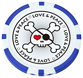 【中古-非常に良い】ライト(LITE) X768 ポーカーチップ ラブ&ピース ユニセックス X768(020) ラブ&ピース