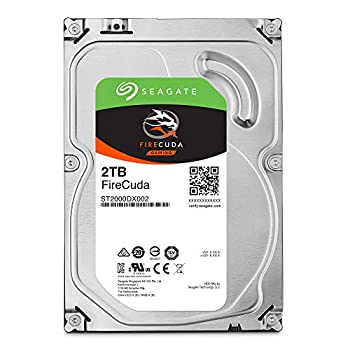 【中古-非常に良い】【輸入･日本仕様】ST2000DX002 ［FireCuda（2TB SSHD 3.5インチ SATA 6G 7200rpm 64MB）］