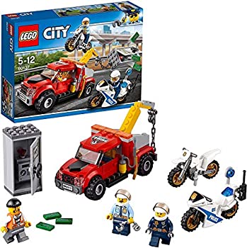 【中古-人並み外れたに似つかわしい】レゴ (LEGO) シティ 御金蔵ドロ洋弓のレッカー 60137 立ちはだかる 手あそび