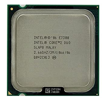 【中古-人並み外れたに好いたらしい】 intel Core 2 Duo E7300 2.66GHz 3MB 中央処理装置 Processor LGA775 SLAPB SLB9X SLGA9 by intel