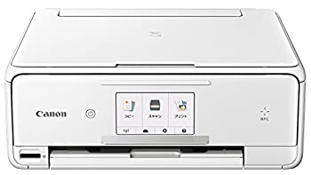 【中古-非常に良い】【輸入･日本仕様】旧モデル Canon インクジェットプリンター複合機 TS8030 WH ホワイト｜IINEX
