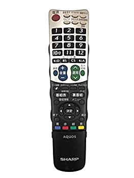 【中古-非常に良い】シャープ テレビリモコン GB047WJSA