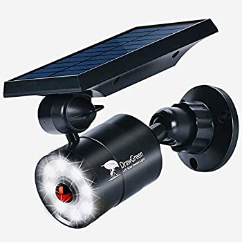 【中古-非常に良い】ソーラーライト 人感センサーライト 屋外照明 おしゃれ アルミ合金 1400LM 8ワット LED(110ワット相当) ソーラーライト ガーデン 防犯用品 夜間
