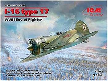 【中古-非常に良い】 ICM 1/32 ソビエト空軍 ポリカルポフI-16 タイプ17 プラモデル 32005