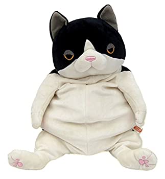 【中古-人並み外れたに似つかわしい】シナダグローバル 論なくねこ ぬいぐるみ ハチワレ (L) MONE-0350H