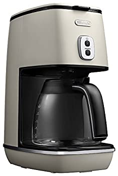 【中古-非常に良い】デロンギ(DeLonghi) ディスティンタコレクション ドリップコーヒーメーカー アロマモード搭載 ホワイト 6杯 ICMI011J-W｜IINEX