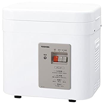 【中古-非常に良い】東芝 もちつき機 1升～2升用 グランホワイトTOSHIBA もちっ子 AFC-216-W