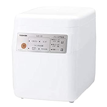 【中古-非常に良い】東芝 もちつき機　2合～1升用　グランホワイトTOSHIBA　もちっ子生地職人 PFC-M116-W