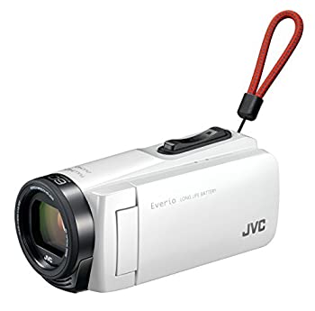【中古-非常に良い】JVCKENWOOD JVC ビデオカメラ Everio 耐衝撃 耐低温 32GB ホワイト GZ-F270-W