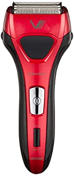 【中古-非常に良い】IZUMI S-DRIVE ソリッドシリーズ 往復式シェーバー 4枚刃 レッド IZF-V557-R