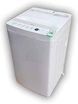 【中古-非常に良い】ハイアール 4．5kg全自動洗濯機 エディオンオリジナル ホワイト JW-C45BE-W