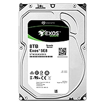 【中古-非常に良い】【輸入･日本仕様】Seagate Enterprise Exos 5E8 3.5%ﾀﾞﾌﾞﾙｸｫｰﾃ% 8000 GB Serial ATA III