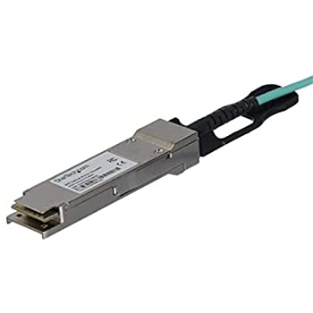 【中古-人並み外れたに好いたらしい】【インポート･日本遣りくち】StarTech.com AOC有線テレビ/15m/MSA相応うアン吊りひも/活動的光ケーブル/MSA標準尺度取り替えっこ相応う QSFP40GAO15M