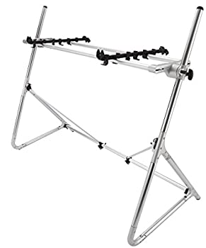 【中古-非常に良い】SEQUENZ キーボード・スタンド Standard-M-SV シルバー