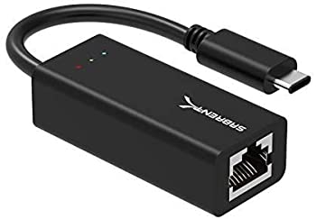 【中古-人並み外れたに好いたらしい】【インポート・国内遣りくち】Sabrent USB Type-C - ギガビットイーサネットアダプター 10/100/1000Mbps MacBook、Mac Pro、Mini、iMac、X、Surface Pro、Notebook Pc More (N