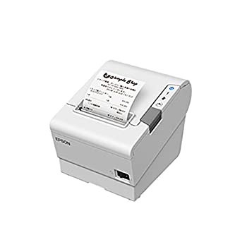 【中古-非常に良い】【輸入･日本仕様】エプソン TM886S001W サーマルレシートプリンター TM-T88VIシリアルホワイト
