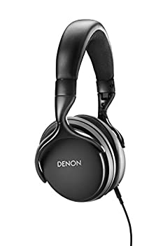 【中古-非常に良い】デノン Denon AH-D1200 ヘッドフォン ハイレゾ対応 密閉ダイナミック型 オーバーヘッド リモートケーブル 付属 ブラック AH-D1200-BK｜IINEX 21,892円