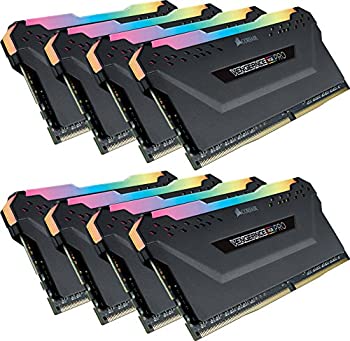【中古-人並み外れたに好いたらしい】【インポート･日本遣りくち】CORSAIR DDR4-3000MHz 事務机とっ始めパソコン用 記憶装置モデュール VENGEANCE RGB PRO 続きもの 64GB [8GB×8枚] CMW64GX4M8C3000C15