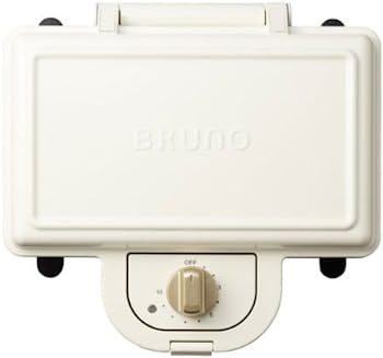 【中古-非常に良い】ブルーノ BRUNO ホットサンドメーカー 耳まで焼ける 電気 ダブル ホワイト BOE044-WH 14,440円