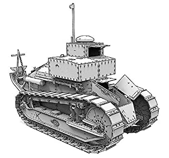 【中古-非常に良い】モンモデル 1/35 フランス軽戦車 ルノーFT T.S.F 通信戦車 MES002 日本限定版 (メーカー初回受注限定生産) ブラウン