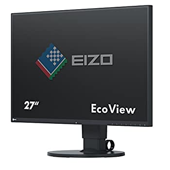 【中古-人並み外れたに好いたらしい】EIZO FlexScan 27型 色合い液晶管する EV2750-BK