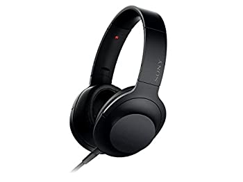 【中古-非常に良い】ソニー ヘッドホン h.ear on MDR-100A : ハイレゾ対応 密閉型 折りたたみ式 ケーブル着脱式/バランス接続対応 リモコン・マイク付き チャコール