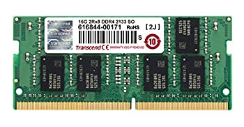 【中古-非常に良い】 Transcend ノートPC用 PC4-17000 (DDR4-2133) 16GB 1.2V対応 260pin SO-DIMM TS2GSH64V1B|IINEX