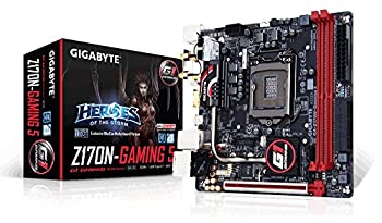 【中古-人並み外れたに好いたらしい】 GIGABYTE intel Z170手当て仕掛ける Mini-ITX ゲーミングマザーボードGA-Z170N-Gaming 5