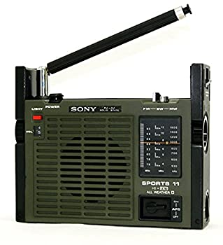 【中古-非常に良い】 SONY ソニー ICF-111 Sports11 アドベンチャー仕様・全天候型3バンド高感度ポータブルラジオ FM MW SW