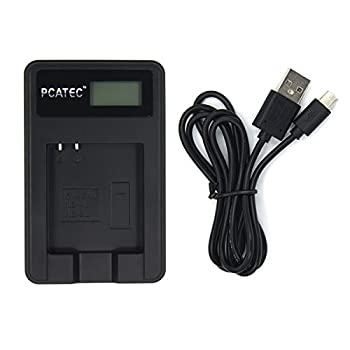 【中古-非常に良い】 【PCATEC】 Canon NB-4L 対応新型USB充電器☆LCD付4段階表示仕様☆IXY DIGITAL WIRELESS (USB充電器☆LCD付) 5,468円
