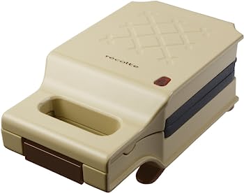 【中古-非常に良い】レコルト プレスサンドメーカー キルト ベージュ RPS-1 (BE)