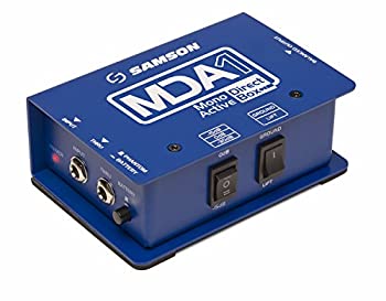 【中古-非常に良い】SAMSON 「MDA1」 モノラル・アクティブ・ダイレクトボックス[国内正規品]