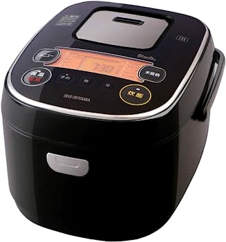 【中古-非常に良い】アイリスオーヤマ IH炊飯器 5.5合 IH式 31銘柄炊き分け機能 極厚火釜 玄米 IH式 ブラック RC-IE50-B