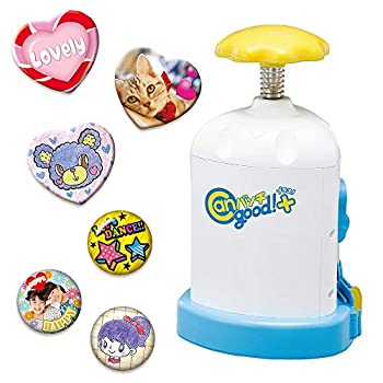 【中古-非常に良い】Canバッチgood! プラス!ハートセット