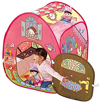 【中古-非常に良い】ぽぽちゃんお道具シリーズ ピンポーン♪&おしゃべりつき 2階だてぽぽちゃん家|IINEX