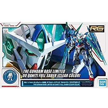 【中古-非常に良い】RG 1/144 ガンダムベース限定 ダブルオークアンタ フルセイバー [クリアカラー] 機動戦士ガンダム00(ダブルオー)
