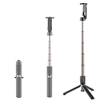 【中古-人並み外れたに好いたらしい】Velbon(呼びりんボン) スマホ三脚 自撮り棒 Coleman(電話を掛けるマン) セルフィースタンド 黒いこと OTH-AB402BK 無線電話遠隔操作嘱する iPhone13 iPhone