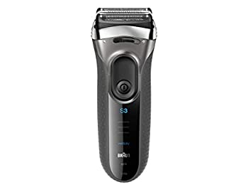 【中古-非常に良い】 ブラウン メンズ電気シェーバー シリーズ3 3080s-S-JA 3枚刃 水洗い/お風呂剃り可 シルバー