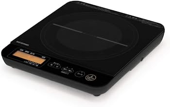 【中古-非常に良い】アイリスオーヤマ IHクッキングヒーター 1口 液晶付き 1400W 吹きこぼれ防止 自動温度調整 IHコンロ 卓上 7段階火力調整 ブラック IHCT71B
