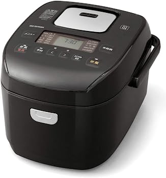 【中古-非常に良い】アイリスオーヤマ 炊飯器 圧力IH 5.5合 40銘柄炊き分け機能 極厚火釜 ブラック RC-PD50-B