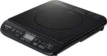 【中古-非常に良い】パナソニック IHクッキングヒーター IHコンロ 1400W 日本製 卓上 7段階火力調整 静音設計 ブラック KZ-PH34-K