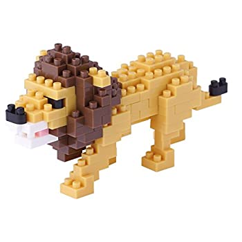 【中古-非常に良い】ナノブロック ライオン NBC_170