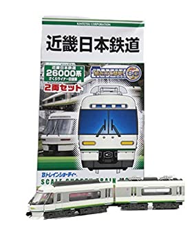 【中古-非常に良い】【限定】Bトレインショーティー 近畿日本鉄道26000系 さくらライナー旧塗装 2両セット【近鉄26000旧】
