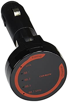 【中古-非常に良い】カーメイト 車用 FMトランスミッター Bluetooth接続 NFCペアリング機能搭載 iPhone8/8Plus/X対応 SA105