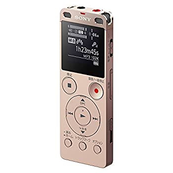 【中古-非常に良い】ソニー ステレオICレコーダー FMチューナー付 4GB ゴールド ICD-UX560F/N|IINEX