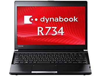 【中古-非常に良い】 ノートパソコン 東芝 dynabook R734 K PR734KAA1R7AD71 Core i5 4300M 2.60GHz 4GB 320GB DVDSマルチ