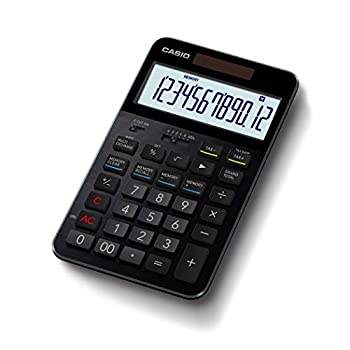 【中古-人並み外れたに似つかわしい】カシオ 割り増し金計算器 12桁 黒いこと S100